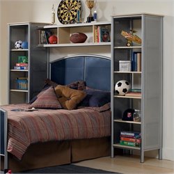 Hillsdale Universal Youth Wall Storage Unit in Silver