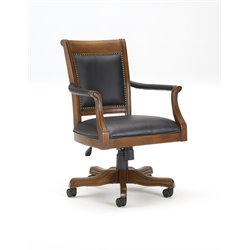 Hillsdale Kingston Leather Back Game Chair