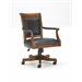 Hillsdale Kingston Leather Back Arm Chair