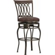 ADD TO YOUR SET: Hillsdale Montello 32 Inch Swivel Bar Stool in Antique Finish