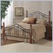 Hillsdale Madison Metal Poster Bed in Black