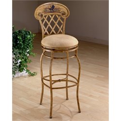 Hillsdale Rooster 26.5 Inch Swivel Counter Stool