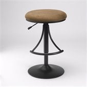 Hillsdale Venus Backless 24 Inch to 30 Inch Swivel Stool in Bear