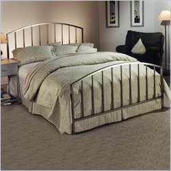 Hillsdale Lincoln Park Metal Bed in Antique Pewter Finish