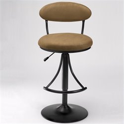 Hillsdale Venus 24 Inch to 30 Inch Adjustable Swivel Bar Stool