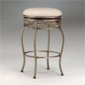 Hillsdale Bordeaux Backless 30 Inch Swivel Bar Stool