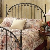 Hillsdale Kirkwell Metal Headboard in Bronze