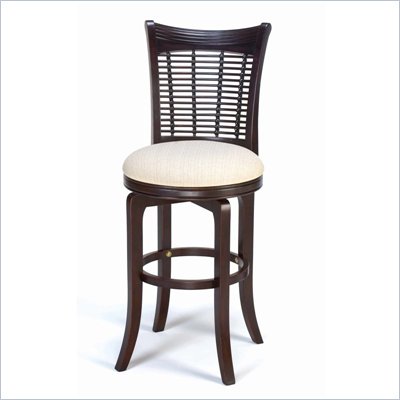 Hillsdale Bayberry 30 Inch Dark Cherry Swivel Bar Stool