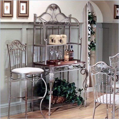 Hillsdale Bordeaux Bakers Rack