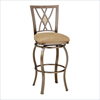 Hillsdale Brookside 24 Inch Counter Height Swivel Bar Stool