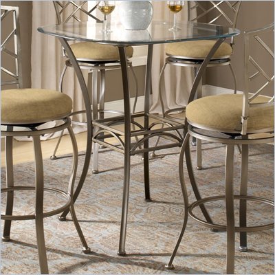 Hillsdale Brookside Bar Height Bistro Table