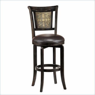 Hillsdale Camille 26.5 Inch Swivel Counter Stool
