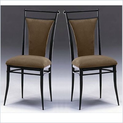 Hillsdale Cierra Dining Chairs in Bear (Set of 2)