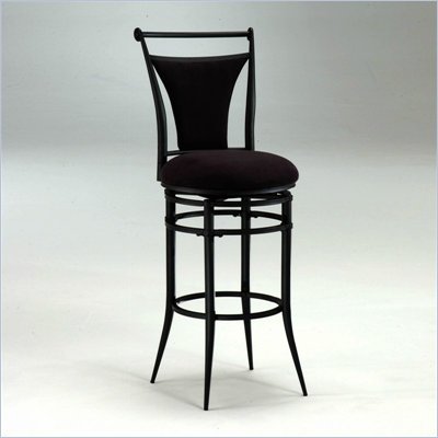 Hillsdale Cierra 26 Inch Swivel Counter Height Bar Stool 