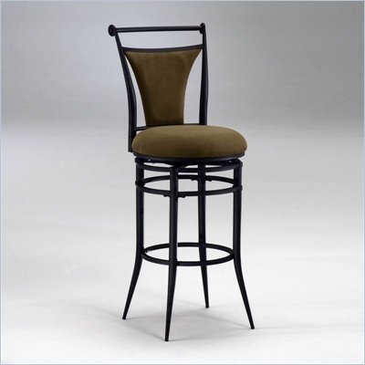 Hillsdale Cierra 26 Inch Swivel Counter Height Bar Stool 