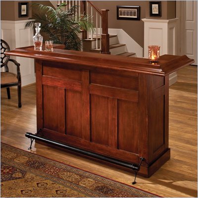 Hillsdale Classic Cherry Large Home Bar