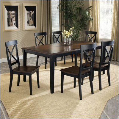 Hillsdale Englewood 7 Piece Dining Table Set