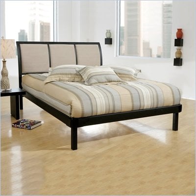 Contemporary Upholstered Beds on Hillsdale Erickson Modern Upholstered Platform Bed   1195hxr