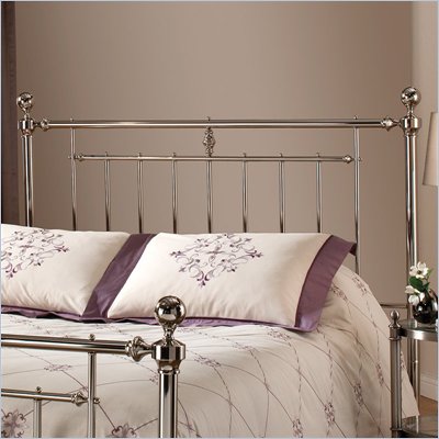 Hillsdale Holland Metal Headboard in Nickel
