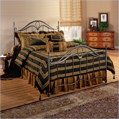 Hillsdale Kendall Metal Poster Bed in Bronze Finish