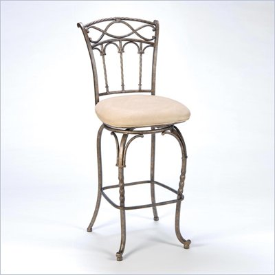 Hillsdale Kendall 30 Inch Memory Swivel Bar Stool