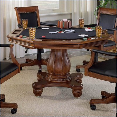 Hillsdale Kingston Game Table in Black