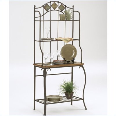 Hillsdale Lakeview Bakers Rack - Slate