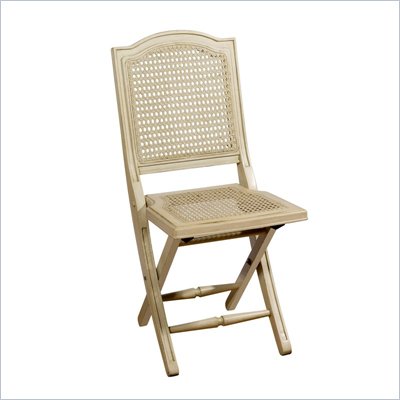 Hillsdale Marseille Folding Chair in Rubbed Beige