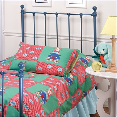 Hillsdale Molly Twin Metal Headboard in Blue