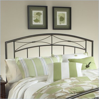 Hillsdale Morris Metal Headboard in Magnesium Pewter Finish