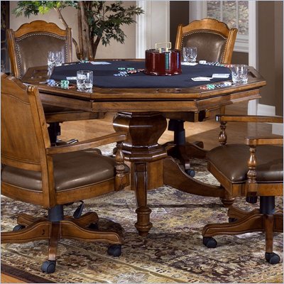 Hillsdale Nassau Game Table in Black