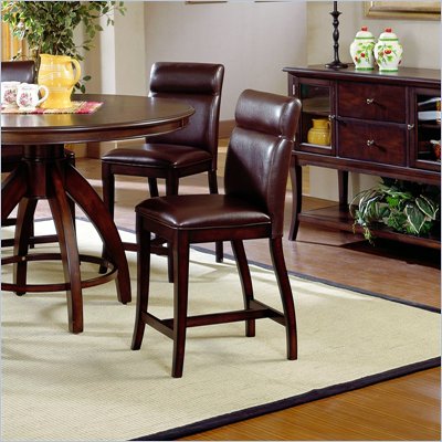 Hillsdale Nottingham Curved Counter Height Stools (Set Of 2)