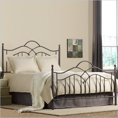 Hillsdale Oklahoma Metal Panel Bed in Bronze Finish