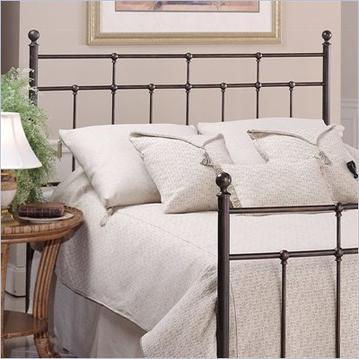 Hillsdale Providence Metal Headboard in Antique Bronze