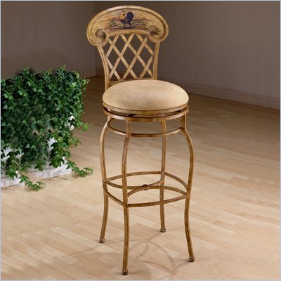 Hillsdale Rooster 26.5 Inch Swivel Counter Stool