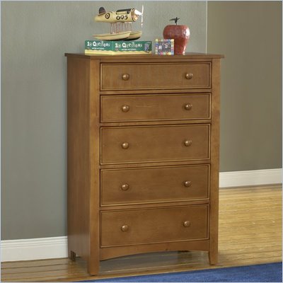 Hillsdale Taylor Falls 5 Drawer Chest in Pine Finish