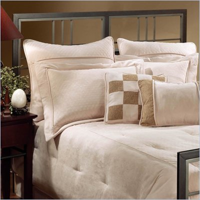 Hillsdale Tiburon Metal Headboard in Magnesium Pewter