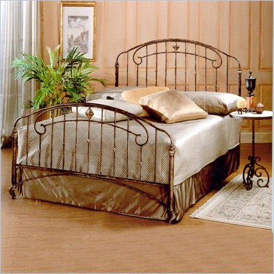 Hillsdale Tierra Mar Metal Panel Bed in Desert Tan Finish