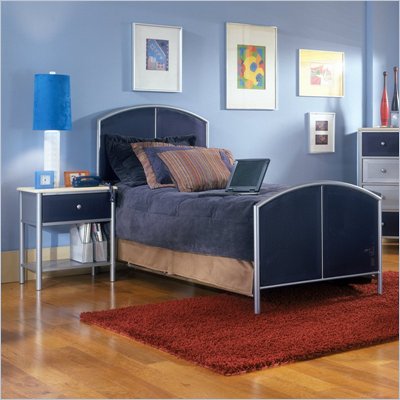 Hillsdale Universal Youth Metal Bed 2 Piece Bedroom Set