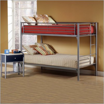 Hillsdale Universal Youth Metal Bunk Bed 2 Piece Bedroom Set