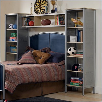 Hillsdale Universal Youth Wall Storage Unit in Silver