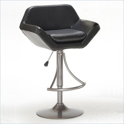 Hillsdale Valencia Adjustable Bar Stool in Oyster Grey