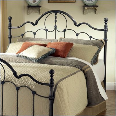 Hillsdale Venetian Metal Headboard in Old Bronze