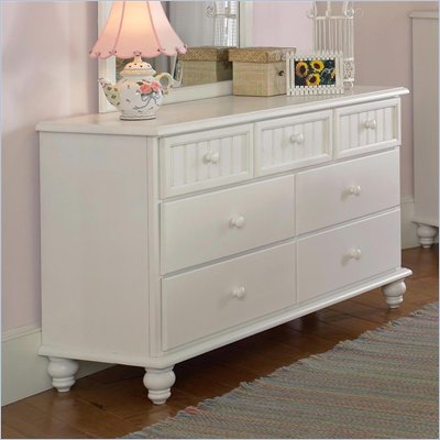 Hillsdale Westfield Double Dresser in Off-White Finish