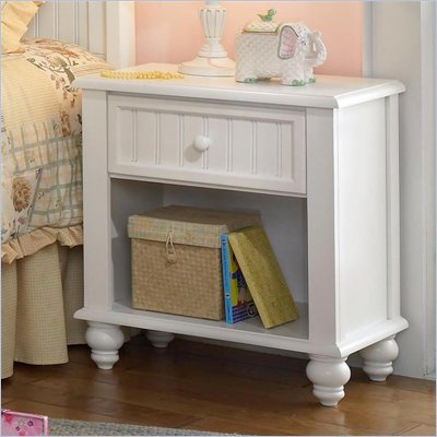 Hillsdale Westfield White Nightstand in Off-White Finish