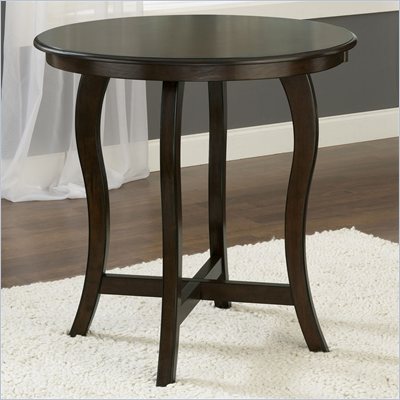 Hillsdale Wilmington Round Counter Height Table in Cappuccino