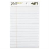 Nature Saver Recycled Legal Ruled Pad