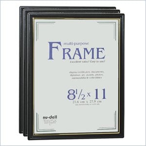 Nu-Dell Easy Slide-In Document Frame