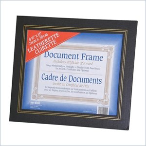 Nu-Dell Flat Leatherette Frame