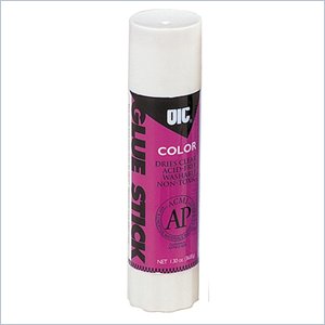 OIC Disappearing Color Glue Stick